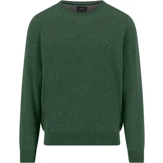 FYNCH-HATTON Feinstrickpullover aus Merino-Kaschmir mit Rundhalsausschnitt Dark Leaf / 3XL - 3XL