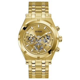 GUESS Continental Uhr Golden One Size