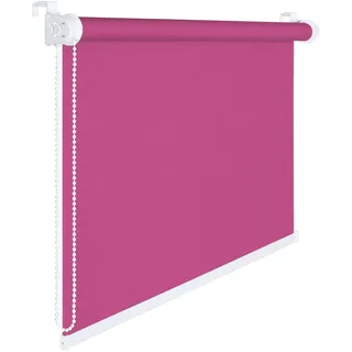 KS Handel 24 FENSTERROLLO 45 cm BREITE 175 cm LANG PINK ROSA VERDUNKLUNG 50% SICHTSCHUTZROLLO INKL. SEILZUG Fenster Rollo KLEMMROLLO 45x175