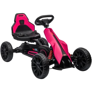 Homcom Gokart Tretauto rosa (HOMCOM)
