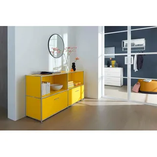 Bosse Solutions Sideboard Le Corbusier Gelb Chrom