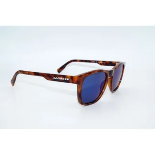 Lacoste L988S Unisex-Sonnenbrille Vollrand Quadratisch Kunststoff-Gestell, braun