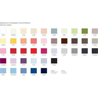 elegante Mako-Satin-Spannbettlaken Solid Farbe weiß Größe 90x200cm Elastisch Made In Germany