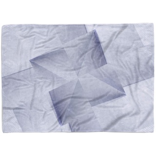 Sinus Art Handtücher »Handtuch Strandhandtuch Saunatuch Kuscheldecke mit Fotomotiv Hellblau Muster«, Baumwolle-Polyester-Mix (1-St), Handtuch 100 cm x 180 cm