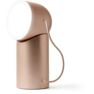 Lexon ORBE wiederaufladbare LED-Tischlampe, kabellos mit abnehmbarem magnetischem und drehbarem Kopf, geeignet für Nachttisch, Büro oder Terrasse - Gold