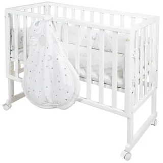 roba Safe Asleep Stubenbett 3 in 1 weiß inkl. Komplettset Sternenzauber