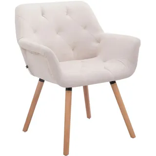 CLP Esszimmerstuhl Cassidy Polyester beige