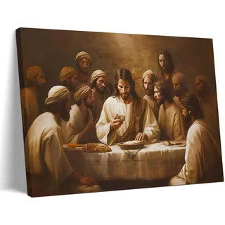 Jesus Leinwand-Kunst, christliches Poster, Druckbilder, yesujuhui-34