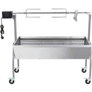 vidaXL Spanferkelgrill mit elektrischem Antrieb 