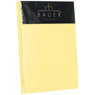 Curt Bauer Mako-Satin Spannbetttuch - 140x200cm vanille