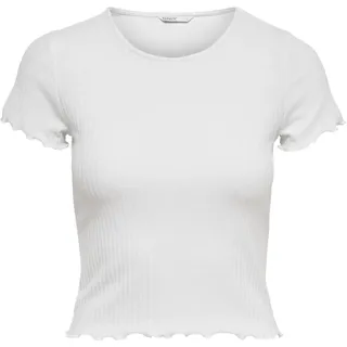 Only ONLEMMA S/S TOP NOOS JRS Weiß M