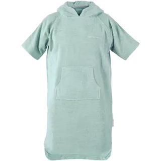 Tom Tailor Junior Surf Poncho, 140-158cm, 100% Baumwolle/Frottier, UNI Türkis (Fresh Sage)