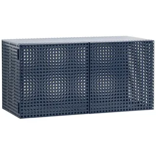 Sideboard | Perforated Cabinet hängend - Steel Blue