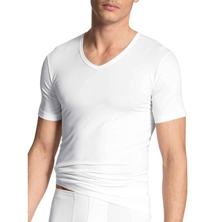 CALIDA Herren Focus T-shirt Unterhemd, Weiß, 56 EU