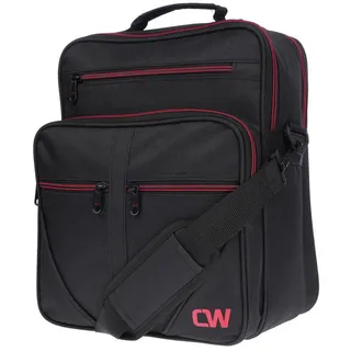 Christian Wippermann Umhängetasche Christian Wippermann Flugbegleiter Umhängetasche Tasche Arbeitstasche (einzeln), Herrentasche schwarz