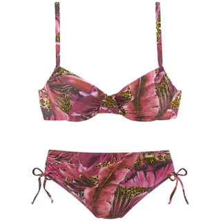 LASCANA Bügel-Bikini Damen pink-bedruckt Gr.42 Cup D