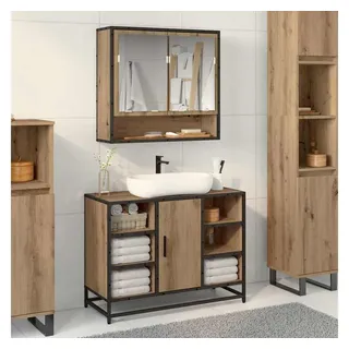 vidaXL Wandregal 65 x 20 x 60 cm Artisan-Eiche