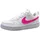White/Laser Fuchsia 40