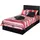 Polsterbett schwarz B 112cm L 210cm Bezug Bett Microfaser 100 Polyester Bonnell-Federkernmatratze 51 Polypropylen 39 Polyester 10 Baumwolle Kaltschaummatratze 100 Polyester Bezug abnehm und waschbar bis 60C WESTFALIA SCHLAFKOMFORT