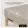 Mikrofaser 90-100 190-200 beige
