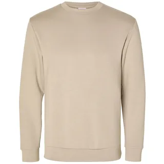 Selected Herren Rundhals Pullover SLHEMANUEL - Slim Fit - Sky Captain 16092573 - L