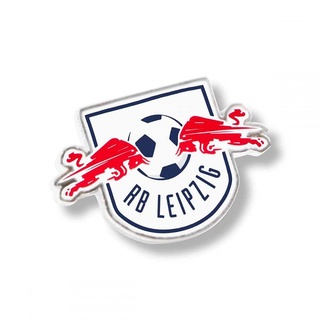 RB Leipzig Club Pin - Logo farbig Button Anstecker RBL - Plus Lesezeichen Wir lieben Fußball