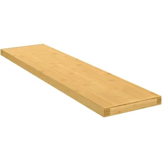 LVHUIDEH Wandregal aus Bambus, Regal Wand, Regalboden, Küchenregal, Hängend Schweberegal für Schlafzimmer Büro Wohnzimmer Küche, 80 x 20 x 2.5 cm