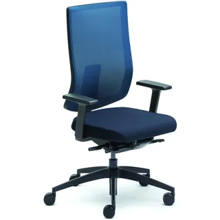 Sedus se:do Bürostuhl, Drehstuhl, Designstuhl, Schreibtischstuhl Kunststoff, Blau, teilzerlegt
