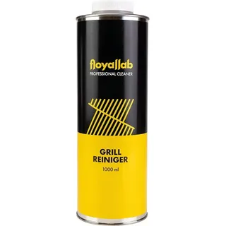 floyal lab Grill & BBQ Reiniger, entfernt Ruß und Fett, für Holzkohle-, Elektro- und Tischgrills & Grillzubehör, schnelle Kaltanwendung, löst hartnäckige Verkrustungen, Grill Reiniger Spray, 1000 ml