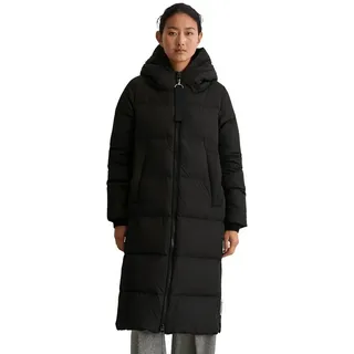 Marc O'Polo Daunenmantel am Saum mit seitlichen Zipper-Schlitzen schwarz XXL (44)