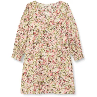 KAFFE CURVE Kleid KCjolie 50, Pink/Red Petit Fleur - 50