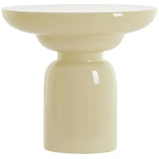 Light & Living Beistelltisch, Braun, Kunststoff, Oval, 32x51x55 cm, CE, Wohnzimmer, Wohnzimmertische, Beistelltische