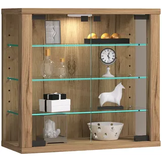 VCM Hängevitrine Vitrosa 43 x 18 x 40 cm Rosa