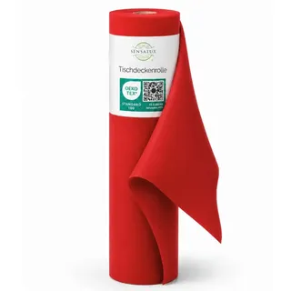 Sensalux Tischdeckenrolle 1,50m x 25m Rot