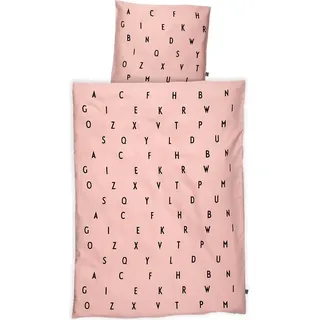 Aj Vintage ABC Kids Baby-Bettwäsche rosa