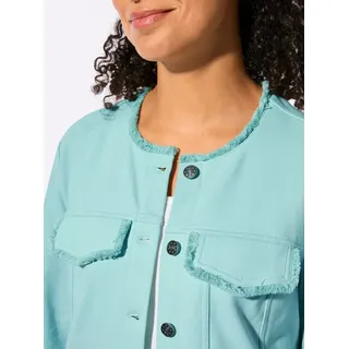 Inspirationen Jerseyblazer Blau 44