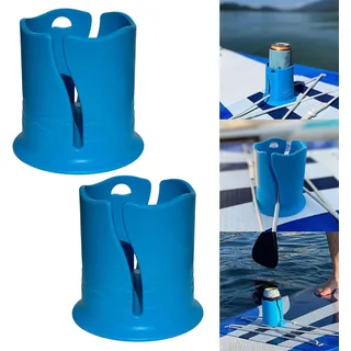 RZXBB Paddle Board Kajak Getränkehalter, Ottle Halter für Kajak,Aufblasbares Stand-Up Paddle Board Zubehör,SUP Paddle Getränkehalter Kajak Wasserflaschenhalter,Kajak Zubehör (2 Stück)