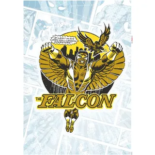 KOMAR Falcon Gold Deko-Sticker 50x70 cm