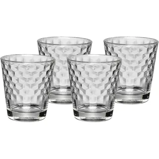 WMF Tumbler Latte Macchiato-Gläser COFFEE TIME 4er-Set 230 ml Longdrinkgläser