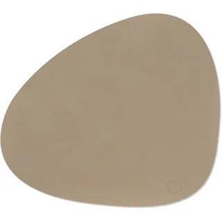 Lind DNA LINDDNA Tischset Nupo L Curve Leder Grau (Large)