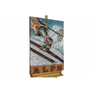 Kunstloft Metallbild, Braun, Metall, 4.2x90 cm, Bilder und Zubehör, Wandbilder, Metallbilder