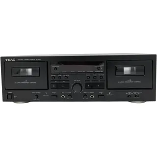 Teac W-1200 Doppel-Kassettendeck USB-Ausgang schwarz
