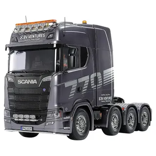 TAMIYA RC-Truck Scania 8x4/4 1:14 Bausatz silber