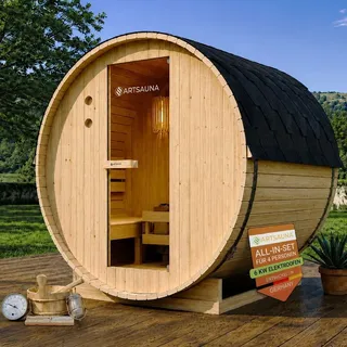 Artsauna Spitzbergen 180 inkl. 6 kW Ofen