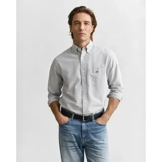 GANT Oxford Banker Regular Fit Langarmhemd Persian Blue 3XL