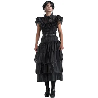 Chaks Wednesday Kostüm Ballkleid Damen Gr. L