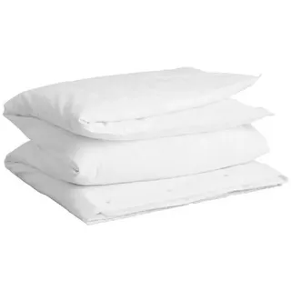 Gant Bettwäsche Gant Home Bettwäsche Seersucker Single Duvet Weiß (155x220cm)