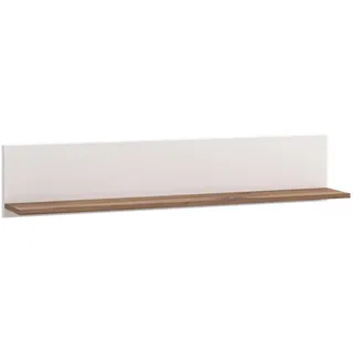 Home Affaire Burgundy Wandboard 120 x 19,5 x 24 cm Weiß