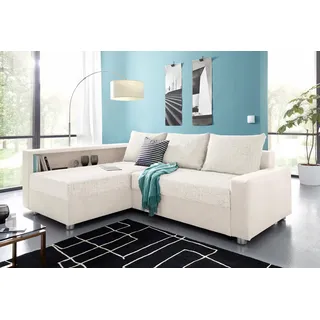 Collection AB Ecksofa »Relax L-Form«, inklusive Bettfunktion, Federkern, wahlweise mit RGB-LED-Beleuchtung