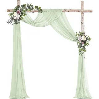 Transparente Tüll-Gardinen für Hochzeitsbögen und Festdekorationen